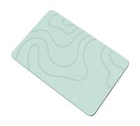 HVRFJXI Tapis de bain à séchage rapide pour salle de bain et cuisine, absorbant, facile à nettoyer, sans danger pour les enfants et les personnes âgées