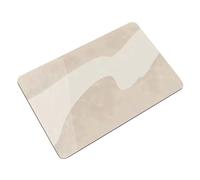 HVRFJXI Tapis de salle de bain absorbant et antidérapant pour une utilisation familiale, taille confortable, tapis antidérapant