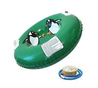 HVRFJXI Traîneau À Neige Pliable Portable Doté d'un Gonflage Rapide pour Tous Les Terrains Soucoupes À Neige Gonflables Rapides