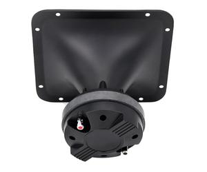 HVRFJXI Tweeter à klaxon en Aluminium à Facile, réglable pour Une Projection sonore Flexible, mélangeur Professionnel HiFi, Accessoires de théâtre, Installation Facile