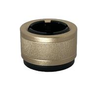 HVRFJXI Universally 17mm Ball Head Adapter Tightening Nut for Various Devices Phone Holder Car Mount Camera Stand Fastener Tightening Nut for Replacement Car Mount Screw-on