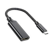 HVRFJXI USB C Display Adapter Converter Cord Cable 4K@30Hz Aluminum Housing for Projectors TVs Monitors with Video Transmission Plugs and Play Type C Converter