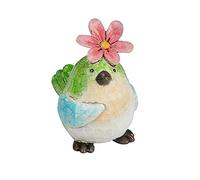 HVRFJXI Œuvre d'art décorative réaliste, sculptures de jardin, sculpture d'arbre, oiseau mignon, décoration de jardin, décoration de maison, nouvelle boule d'ornement, décoration personnalisée pour