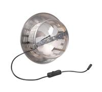 HVRFJXI Ventilateur D'extraction De Toit En Acier Inoxydable 160 Mm 12 V Comprend Des Interrupteurs Pour La Ventilation De La Salle De Bain Et De La Cuisine Élimination Efficace Des Odeurs De Vapeur