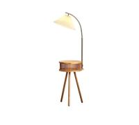 HVSYVVSRL Lampadaire En Bois Moderne Lampes Classiques D'intérieur Support Led Lumières Trépied Créatif Éclairage Au Sol D'angle Debout éConomie D'éNergie Haut Rendement(Warm light,18cm)
