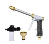 HVSYVVSRL Pistolet À Eau Haute Pression for Le Lavage De Voiture, Buse D'arrosage 3/4, Pulvérisateur Tuyau Jardin, Outil Nettoyage Ménager 1 Pièce Facile à Utiliser(Water Gun Set)