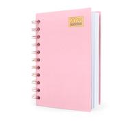 HW CASA Agenda journalier 2026 pour étudiants et travailleurs, format A6, pages détachables, compact et portable (français)