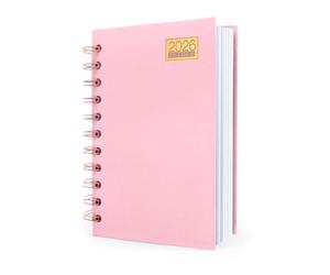HW CASA Agenda journalier 2026 pour étudiants et travailleurs, format A6, pages détachables, compact et portable (français)