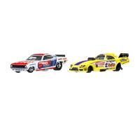 Hot Wheels - Lot de 2 voitures miniatures 72 Plymouth Cuda FC / Rob N Rose - Premium - 3 ans et plus