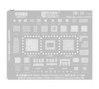 HW18 Reballing Stencil Mate60, Mate60Pro, Mate60Pro+, MT60Rs, P70, X5, Nova12/12Pro, Hi6290, Hi36A0, 8000, 9000S CPU - Electronics Repair Tool