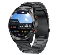 Hw20 Montre Intelligente Multifonctionnelle De Surveillance De La Santé Ip67 Étanche Mode Bt Appel Surveillance Du Sommeil Ecg + Ppg Montre Professionnelle Pour La Vie Quotidienne-Noir