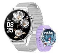 Hwagol Montre Connectée Homme Femme 1.39" Smartwatch avec Podometre, Moniteur Sommeil, avec 140+ Sportifs, Smartwatch Montre Intelligente Bracelet pour Android iOS