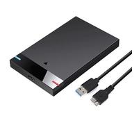 HWAYO Disque dur externe portable ultra fin USB 3.0 pour PC, ordinateur de bureau, ordinateur portable, MacBook, Chromebook, Xbox One 6,3 cm 500 Go