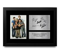 HWC Trading A4 Always Sunny in Philadelphia Cadeaux Imprimé Signé Autographe Photo pour les fans d’émissions de télévision - A4