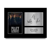 HWC Trading A4 Cillian Murphy Paul Anderson & Joe Cole Peaky Blinders Tommy, Arthur, John Shelby Cadeaux Imprimé Signé Autographe Photo pour les fans d’émissions de télévision - A4