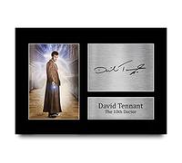 HWC Trading A4 David Tennant Dr Who Doctor Cadeaux Imprimé Signé Autographe Photo pour les fans d’émissions de télévision - A4