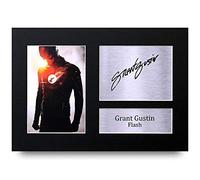 HWC Trading A4 Grant Gustin The Flash Cadeaux Imprimé Signé Autographe Photo pour les fans d’émissions de télévision - A4