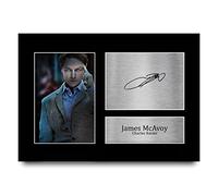 HWC Trading A4 James McAvoy X-Men Charles Xavier Cadeaux Imprimé Signé Autographe Photo pour les fans de cinéma - A4