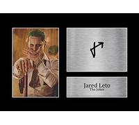 HWC Trading A4 Jared Leto Suicide Squad The Joker Cadeaux Imprimé Signé Autographe Photo pour les fans de cinéma - A4