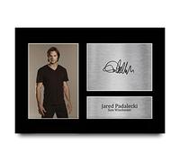 HWC Trading A4 Jared Padalecki Supernatural Cadeaux Imprimé Signé Autographe Photo pour les fans d’émissions de télévision - A4