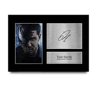 HWC Trading A4 Tom Hardy Venom Cadeaux Imprimé Signé Autographe Photo pour les fans de cinéma - A4