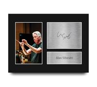HWC Trading Alan Silvestri Cadeaux imprimés, photo dédicacée pour les fans de compositeurs de films et de bandes originales - A4