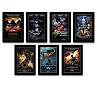 HWC Trading Batman Collection Cadeaux Ensemble d’affiches imprimées Photo autographe signée pour les fans de cinéma (ID-004216) - A4 Impression Uniquement