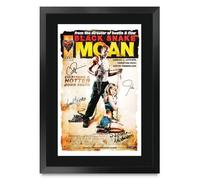 HWC Trading Black Snake Moan 2006 Samuel L. Jackson Cadeaux imprimés affiche photo autographe signée pour les fans de cinéma - A3 Encadré (ID-009202)