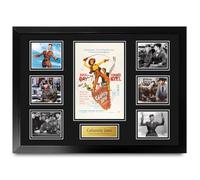 HWC Trading Calamity Jane Affiche de Film Signée A2 Deluxe Encadrée | Doris Day, Autographes Reproduits Imprimés, Cadre Noir Fabriqué dans notre Atelier au Royaume-Uni, Prêt à Accrocher
