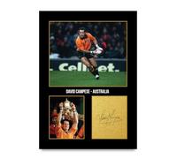 HWC Trading David Campese Australia Cadeaux Imprimés Photo autographe signée pour les fans de rugby à XV - A4 Impression Uniquement (ID-006053)
