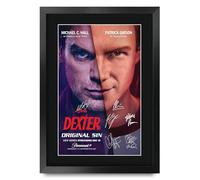 HWC Trading Dexter 2 Original Sin Cadeaux Imprimé Signé Autographe Photo pour les fans de télévision - A3 Encadré