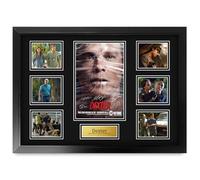 HWC Trading Dexter Michael C Hall Cadeaux Imprimé Signé Autographe Photo pour les fans de télévision - A2 Encadré