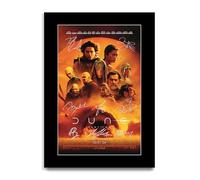 HWC Trading Dune Part Two Cadeaux imprimés affiche photo autographe signée pour les fans de cinéma (ID-003055) - A4 Impression Uniquement