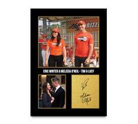 HWC Trading Eric Winter & Melissa O'Neil The Rookie Tim & Lucy Cadeaux Imprimé Signé Autographe Photo pour les fans d’émissions de télévision - A4 Impression Uniquement (ID-006336)