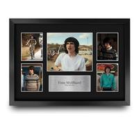 HWC Trading Finn Wolfhard Strange Hawkins Thing Cadeaux Imprimé Signé Autographe Présentation Photo Montage Affichage pour les fans d’émissions de télévision - A3 Encadré