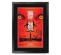 HWC Trading FR A3 28 Days Later Cillian Murphy Cadeaux imprimés affiche photo autographe signée pour les fans de cinéma - A3 Encadré