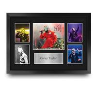 HWC Trading FR A3 Corey Taylor Cadeaux Imprimé Signé Autographe Photo pour les fans de musique - A3 Encadré