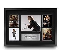 HWC Trading FR A3 Emma Watson Harry Potter Hermione Granger Cadeaux Imprimés Autographe Affichage d’autographes pour les fans de cinéma - A3 Encadré