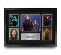 HWC Trading FR A3 Gary Oldman Harry Potter Sirius Black Cadeaux Imprimés Autographe Affichage d’autographes pour les fans de cinéma - A3 Encadré