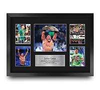 HWC Trading FR A3 John Cena Cadeaux Imprimés Photo Autographe Signée pour les Fans de lutte - A3 Encadré