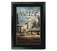 HWC Trading FR A3 The Maze Runner Scorch Trials Cadeaux imprimés affiche photo autographe signée pour les fans de cinéma - A3 Encadré