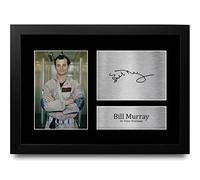 HWC Trading FR A4 Bill Murray Ghostbusters Cadeaux Imprimé Signé Autographe Photo pour les fans de cinéma - A4 Encadré