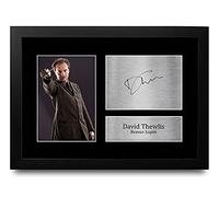 HWC Trading FR A4 David Thewlis Harry Potter Remus Lupin Cadeaux Imprimé Signé Autographe Photo pour les fans de cinéma - A4 Encadré