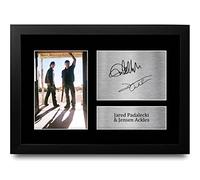 HWC Trading FR A4 Jared Padalecki & Jensen Ackles Supernatural Cadeaux Imprimé Signé Autographe Photo pour les fans d’émissions de télévision - A4 Encadré