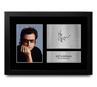 HWC Trading FR A4 Jeff Goldblum Jurassic Park Cadeaux Imprimé Signé Autographe Photo pour les fans de cinéma - A4 Encadré