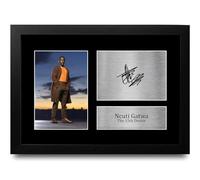 HWC Trading FR A4 Ncuti Gatwa 15th Doctor Dr Who Cadeaux Imprimé Signé Autographe Photo pour les fans d’émissions de télévision - A4 Encadré