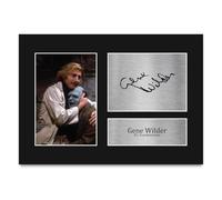 HWC Trading Gene Wilder Young Frankenstein Dr. Frankenstein Cadeaux Imprimé Signé Autographe Photo pour les fans de cinéma - A4 (ID-011725)