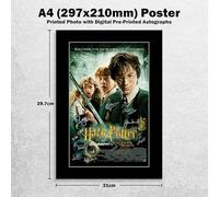 HWC Trading Harry Potter and the Chamber of Secrets Cadeaux imprimés affiche photo autographe signée pour les fans de cinéma (ID-003192) - A4 Impression Uniquement