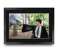 HWC Trading Harry Potter and the Prisoner of Azkaban Scene 1 Cadeaux Imprimé Signé Autographe Photo pour les fans de cinéma - A3 Encadré