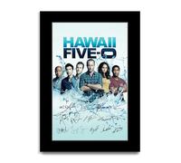 HWC Trading Hawaii Five-0 Cadeaux Imprimé Affiche autographe signée pour les fans de télévision (ID-003199) - A4 Impression Uniquement